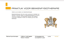 Tablet Screenshot of bekkenbodemtherapie.nl